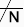 N